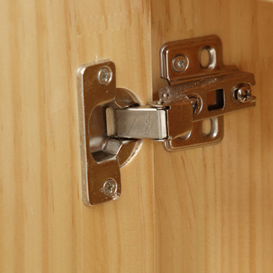 Hölzern natürlicher Bücherregal zeitgenössischer geschlossener Back Standard Bücherregal