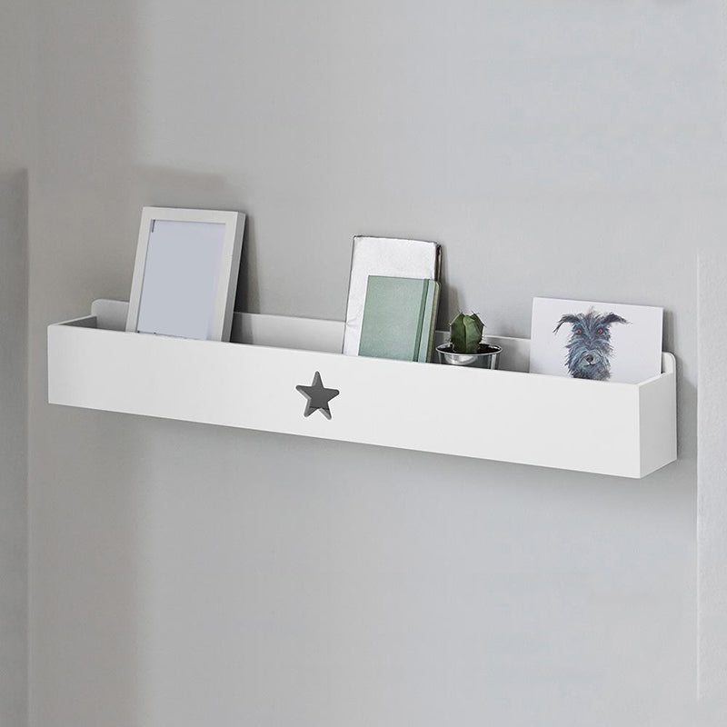 Engineered Wood eigentijdse boekenplank zwevend gesloten achterste boekenkast