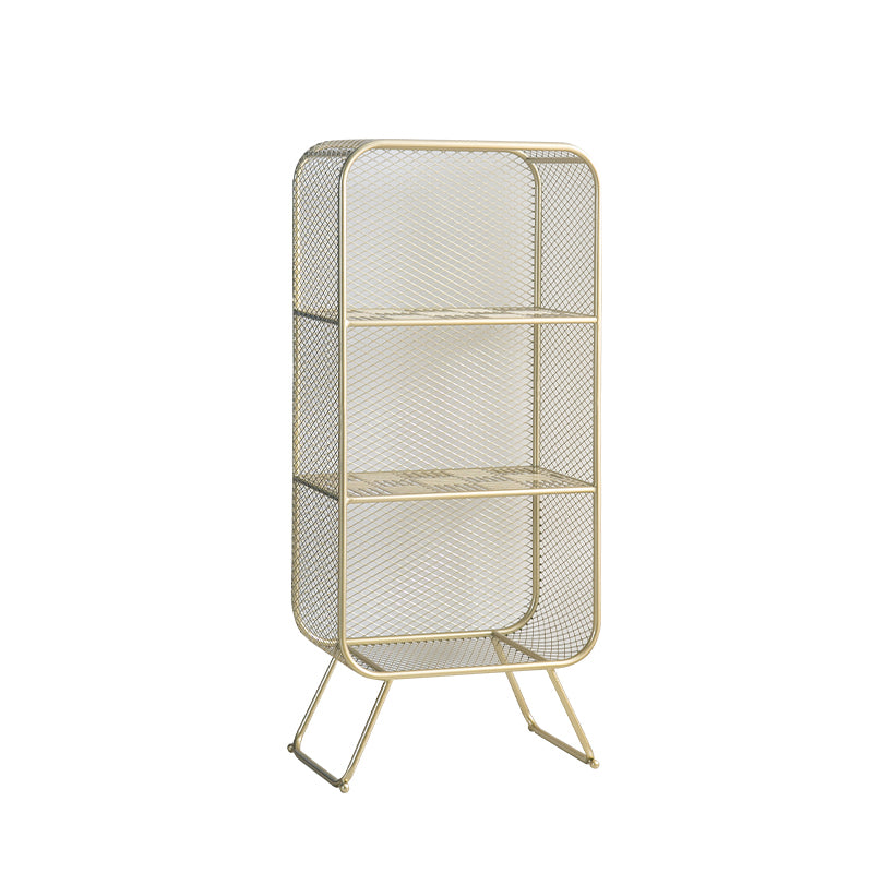 Gold Metal boekenplank gesloten de standaard boekenkast met planken