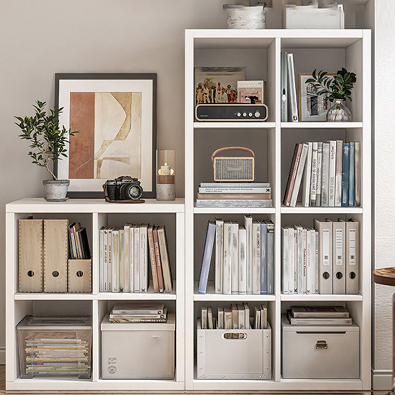 Modern Closed Back Bookcase Engineered Wood Bookshelf with Shelves for Home Office Clearhalo 'Bookcases' 'furn' 'furn_bookcases' 'Furniture' 'Office Furniture' 6649894