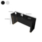 Modern Sintered Stone Bistro Table Rectangle Bar Table with Wooden Base Clearhalo 'Bar Furniture' 'Bar Tables' 'bar_tables' 'furn' 'furn_bar_tables' 'Furniture' 'Kitchen & Dining Furniture' 6650112