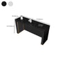 Modern Sintered Stone Bistro Table Rectangle Bar Table with Wooden Base Clearhalo 'Bar Furniture' 'Bar Tables' 'bar_tables' 'furn' 'furn_bar_tables' 'Furniture' 'Kitchen & Dining Furniture' 6650116