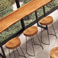 Solid Wood Counter Height Dining Table Rectangle Bar Dining Table Clearhalo 'Bar Furniture' 'Bar Tables' 'bar_tables' 'furn' 'furn_bar_tables' 'Furniture' 'Kitchen & Dining Furniture' 6650140