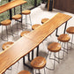 Solid Wood Counter Height Dining Table Rectangle Bar Dining Table Clearhalo 'Bar Furniture' 'Bar Tables' 'bar_tables' 'furn' 'furn_bar_tables' 'Furniture' 'Kitchen & Dining Furniture' 6650142