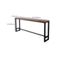 Rectangle Counter Height Dining Table Solid Wood Bar Dining Table Clearhalo 'Bar Furniture' 'Bar Tables' 'bar_tables' 'furn' 'furn_bar_tables' 'Furniture' 'Kitchen & Dining Furniture' 6650185