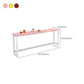 Modern Style Wood Bar Stool Table Rectangle Bar Table for Cafe and Breakroom Clearhalo 'Bar Furniture' 'Bar Tables' 'bar_tables' 'furn' 'furn_bar_tables' 'Furniture' 'Kitchen & Dining Furniture' 6650346