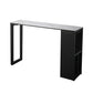 Sintered Stone Bar Table Rectangle Dining Table for Kitchen Living Room Coffee Room Clearhalo 'Bar Furniture' 'Bar Tables' 'bar_tables' 'furn' 'furn_bar_tables' 'Furniture' 'Kitchen & Dining Furniture' 6650373
