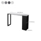 Sintered Stone Bar Table Rectangle Dining Table for Kitchen Living Room Coffee Room Clearhalo 'Bar Furniture' 'Bar Tables' 'bar_tables' 'furn' 'furn_bar_tables' 'Furniture' 'Kitchen & Dining Furniture' 6650376