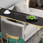 Sintered Stone Bar Table Industrial Dining Table with Storage Shelves Clearhalo 'Bar Furniture' 'Bar Tables' 'bar_tables' 'furn' 'furn_bar_tables' 'Furniture' 'Kitchen & Dining Furniture' 6650442