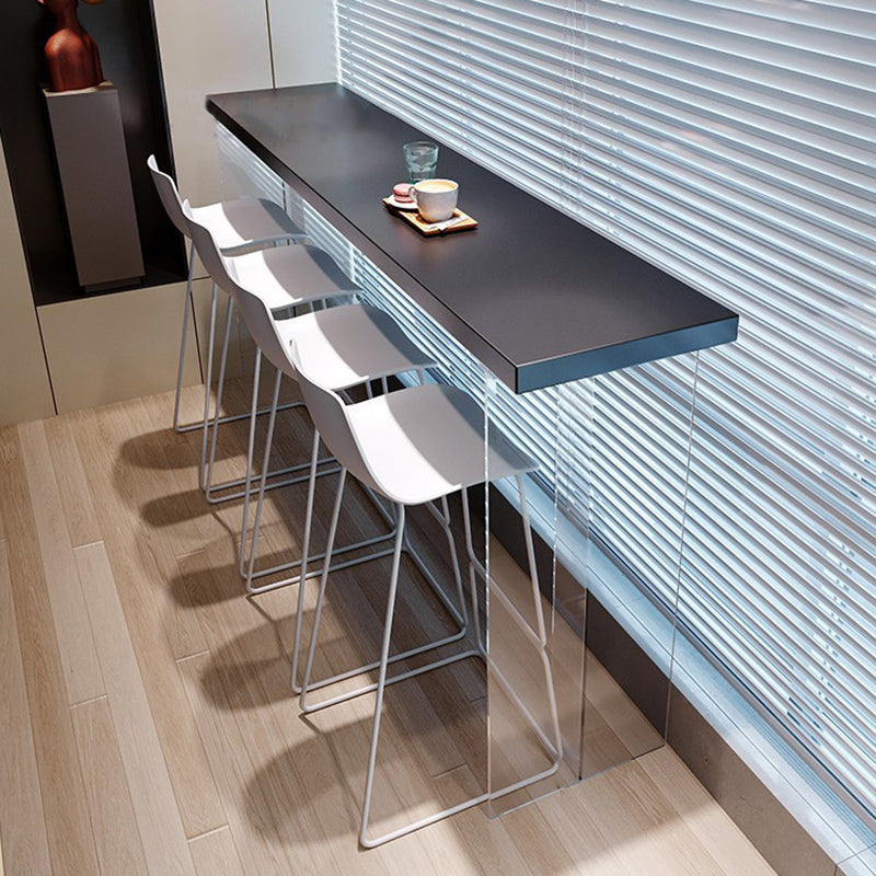Glam massief houten bartafel Tulp eettafel voor keuken woonkamer