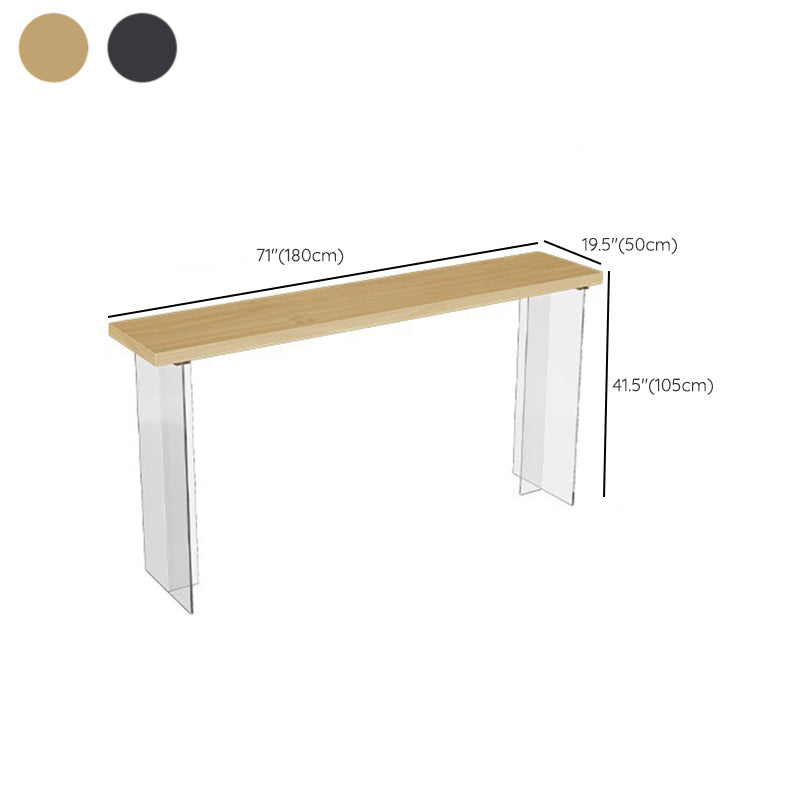 Glam massief houten bartafel Tulp eettafel voor keuken woonkamer