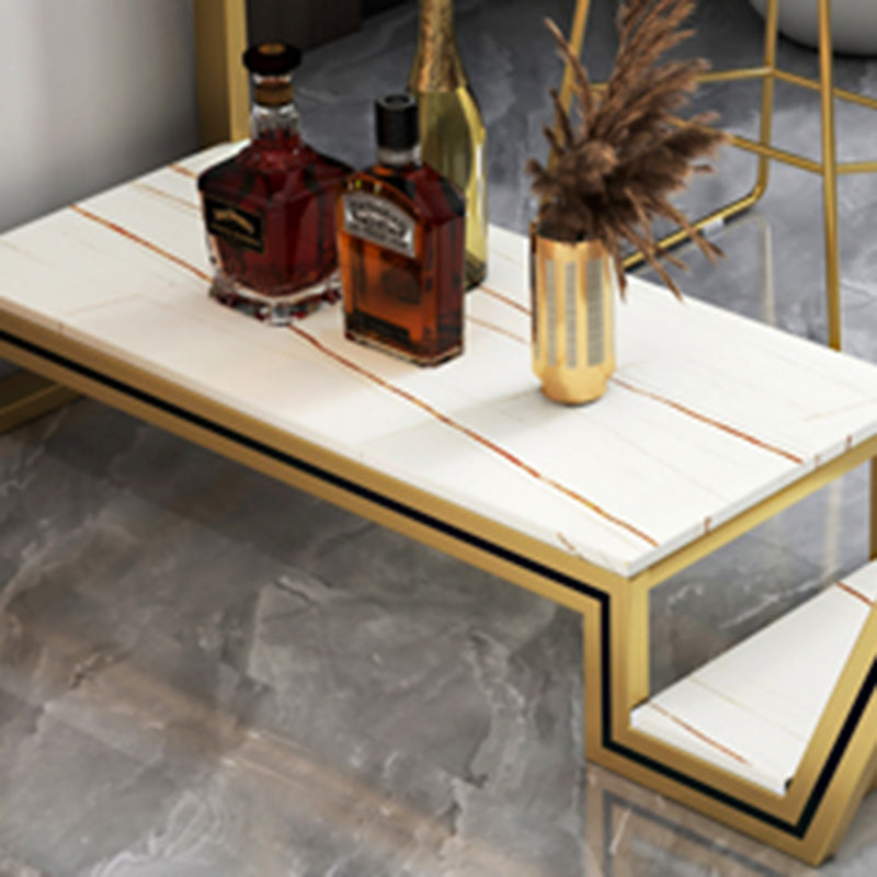 Modern Rectangle Bar Altura Mesa Bar Bar Mesa de comedor para sala de estar