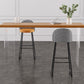 Brown Rectangle Bar Height Table Modern Solid Wood Bar Dining Table 86.6"L x 19.7"W x 41.3"H Without Chairs Clearhalo 'Bar Furniture' 'Bar Tables' 'bar_tables' 'furn' 'furn_bar_tables' 'Furniture' 'Kitchen & Dining Furniture' 6650560