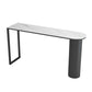 Mesa de comedor de barra de piedra de forma libre, mesa de Pub moderna con altura de barra para sala de estar