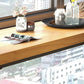 Industrial Rectangle Bar Table Solid Wood Top Bar Table with Trestle Base Clearhalo 'Bar Furniture' 'Bar Tables' 'bar_tables' 'furn' 'furn_bar_tables' 'Furniture' 'Kitchen & Dining Furniture' 6650625