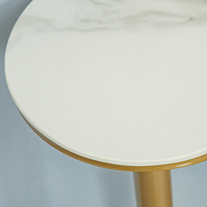 Modern Free Form Bar Dining Table Metal and Stone Bar Table for Living Room Clearhalo 'Bar Furniture' 'Bar Tables' 'bar_tables' 'furn' 'furn_bar_tables' 'Furniture' 'Kitchen & Dining Furniture' 6650698