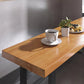 Rectangle Solid Wood Bar Height Table Industrial Double Pedestal Bar Table Clearhalo 'Bar Furniture' 'Bar Tables' 'bar_tables' 'furn' 'furn_bar_tables' 'Furniture' 'Kitchen & Dining Furniture' 6650874