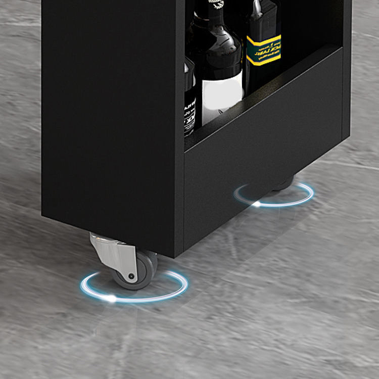 Contemporary Storage Base Bar Dining Table Stone Top Table with Wine Storages Clearhalo 'Bar Furniture' 'Bar Tables' 'bar_tables' 'furn' 'furn_bar_tables' 'Furniture' 'Kitchen & Dining Furniture' 6650932