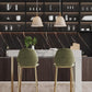 Glam Metal and Stone Bar Table Rectangle Counter Height Dining Table for Living Room Clearhalo 'Bar Furniture' 'Bar Tables' 'bar_tables' 'furn' 'furn_bar_tables' 'Furniture' 'Kitchen & Dining Furniture' 6650939