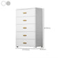 Modern Bedroom Matte Finish Cabinet Plastic Non-Hanging Armoire