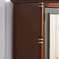 Coastal Wardrobe with Hinged Doors Matte Finish Wood Cabinet for Home