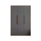 Hinged Wardrobe Cabinet Contemporary Wardrobe Closet with Garment Rod 47"L x 20"W x 79"H Armoires & Wardrobes Clearhalo 'Armoires & Wardrobes' 'armoires_wardrobes' 'Bedroom Furniture' 'furn' 'furn_armoires_wardrobes' 'Furniture' 6651318