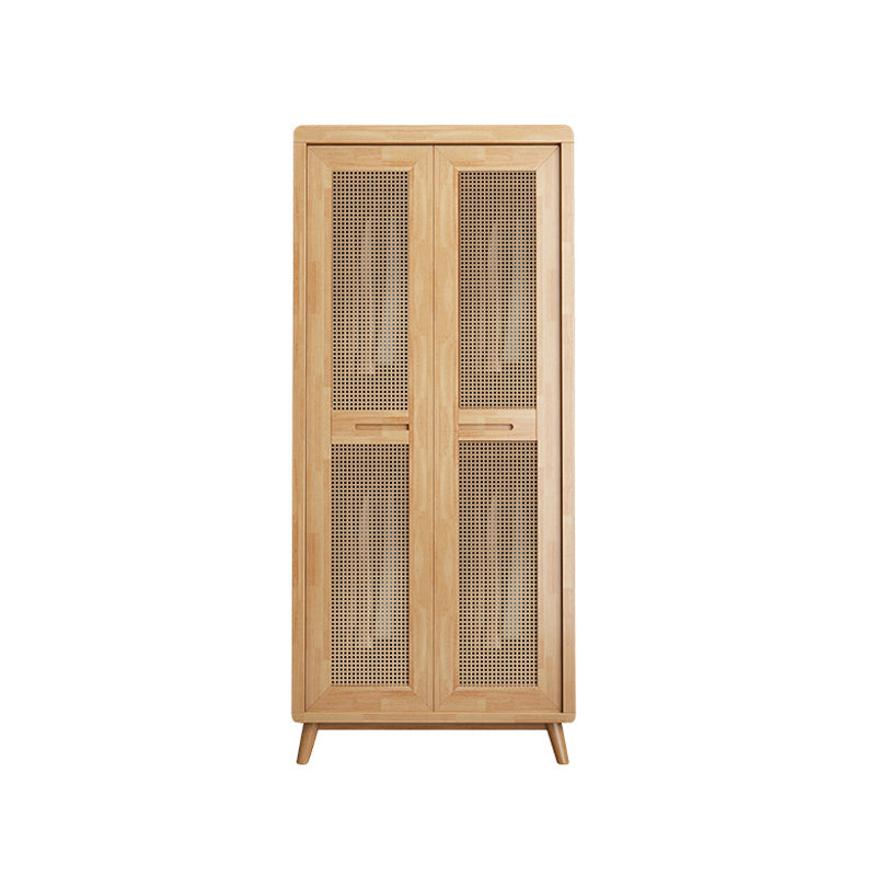 Armoire de garde-robe en caoutchouc armoire de garde-robe contemporaine avec étagères