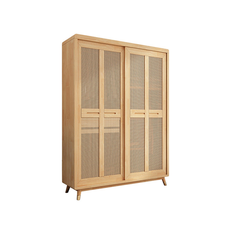 Armoire de garde-robe en caoutchouc armoire de garde-robe contemporaine avec étagères