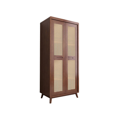 Armoire de garde-robe en caoutchouc armoire de garde-robe contemporaine avec étagères