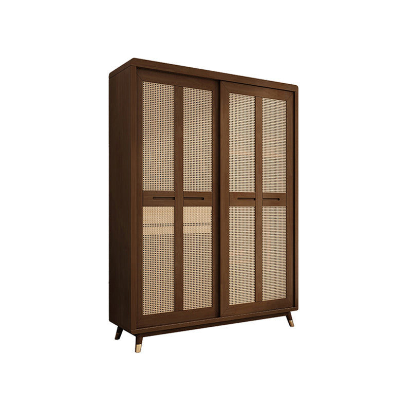 Armoire de garde-robe en caoutchouc armoire de garde-robe contemporaine avec étagères