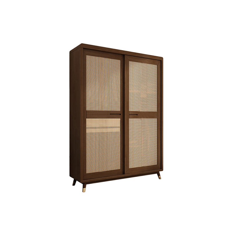 Armoire de garde-robe en caoutchouc armoire de garde-robe contemporaine avec étagères