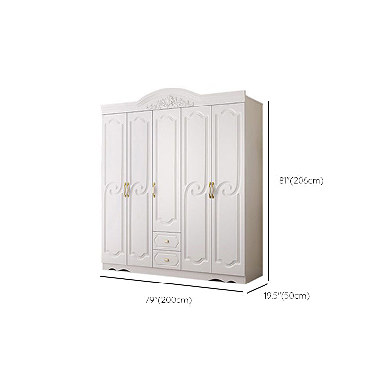 Entwickelter Holzgarderobe Kabinett Französische Landgarderobe Armoire