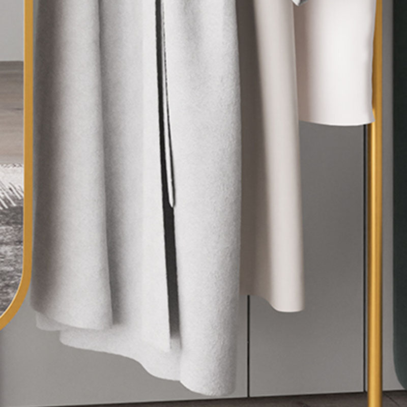 Gorgeous Coat Hanger Mirror Included Metal Coat Rack for Living Room Clearhalo 'Entry & Mudroom Furniture' 'furn' 'furn_hall_tree_coat_racks' 'Furniture' 'Hall Trees & Coat Racks' 'hall_tree_coat_racks' 6651437