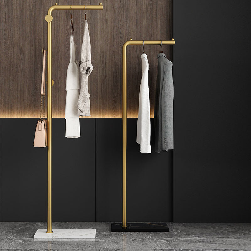 Magnifique manteau de manteau crochets à crochets en métal doré en métal pour chambre à coucher
