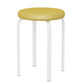 Modern Round Standard Solid Color Water Resistant Standard for Home Decor Light Yellow 1 Piece Clearhalo 'furn' 'furn_ottomans_poufs' 'Furniture' 'Living Room Furniture' 'Ottomans & Poufs' 'ottomans_poufs' 6651852
