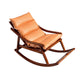 Modern Rocker Chair Solid Wood Frame Spindle Rocker Chair for Living Room Orange Yellow Clearhalo 'Chairs & Seating' 'furn' 'furn_rocking_chairs' 'Furniture' 'Living Room Furniture' 'Rocking Chairs' 'rocking_chairs' 6651922