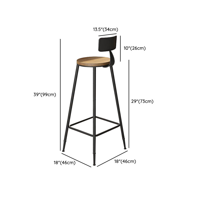 Industrial Bar Table Set 1/7 Pieces Solid Wood Rectangle Table and Stool Set Clearhalo 'Bar Furniture' 'furn' 'furn_home_bar_bar_sets' 'Furniture' 'Home Bars & Bar Sets' 'home_bar_bar_sets' 'Kitchen & Dining Furniture' 6652029