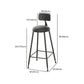 Contemporary Solid Wood Bar Set 1/4/5/9 Pieces Rectangle Pub Dining Set for Indoor Clearhalo 'Bar Furniture' 'furn' 'furn_home_bar_bar_sets' 'Furniture' 'Home Bars & Bar Sets' 'home_bar_bar_sets' 'Kitchen & Dining Furniture' 6652080