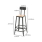 Contemporary Solid Wood Bar Set 1/4/5/9 Pieces Rectangle Pub Dining Set for Indoor Clearhalo 'Bar Furniture' 'furn' 'furn_home_bar_bar_sets' 'Furniture' 'Home Bars & Bar Sets' 'home_bar_bar_sets' 'Kitchen & Dining Furniture' 6652084