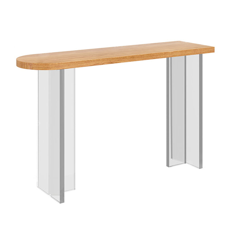 Contemporary Bar Set 1/2/3 Pieces Solid Wood Pub Dining Set for Dining Room Brown 94"L x 16"W Clearhalo 'Bar Furniture' 'furn' 'furn_home_bar_bar_sets' 'Furniture' 'Home Bars & Bar Sets' 'home_bar_bar_sets' 'Kitchen & Dining Furniture' 6652215