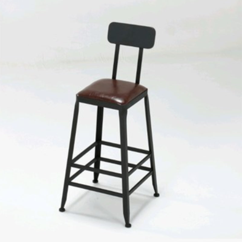 Juego de mesa de bar industrial, juego de mesa y taburete rectangulares de madera maciza de 1/4 piezas