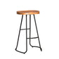 Contemporary Rectangle Bar Set 1/4/7 Pieces Solid Wood Pub Dining Set for Dining Room Wood 29"H Stool (Single) Clearhalo 'Bar Furniture' 'furn' 'furn_home_bar_bar_sets' 'Furniture' 'Home Bars & Bar Sets' 'home_bar_bar_sets' 'Kitchen & Dining Furniture' 6652370