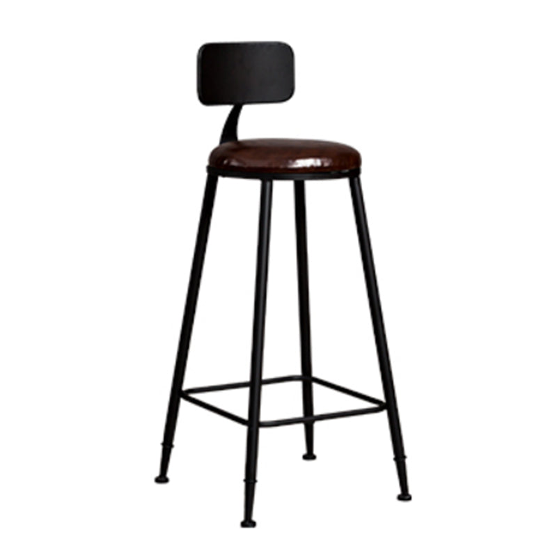 Contemporary Rectangle Bar Set 1/4/7 Pieces Solid Wood Pub Dining Set for Dining Room Black 30"H Stool (Single) Clearhalo 'Bar Furniture' 'furn' 'furn_home_bar_bar_sets' 'Furniture' 'Home Bars & Bar Sets' 'home_bar_bar_sets' 'Kitchen & Dining Furniture' 6652371