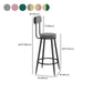 Modern Style Bar Table Set 1/3 Pieces Stone Bar table with Upholstered Stools Clearhalo 'Bar Furniture' 'furn' 'furn_home_bar_bar_sets' 'Furniture' 'Home Bars & Bar Sets' 'home_bar_bar_sets' 'Kitchen & Dining Furniture' 6652433