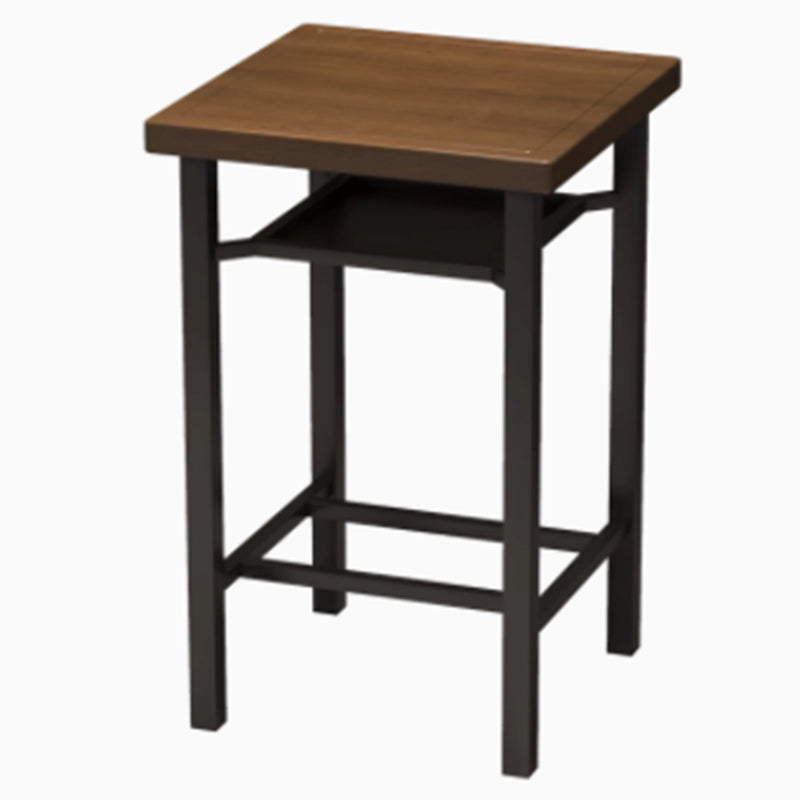 Ensemble de Table de Bar moderne 1/2/5 pièces, Table de comptoir en bois de pin avec tabourets hauts