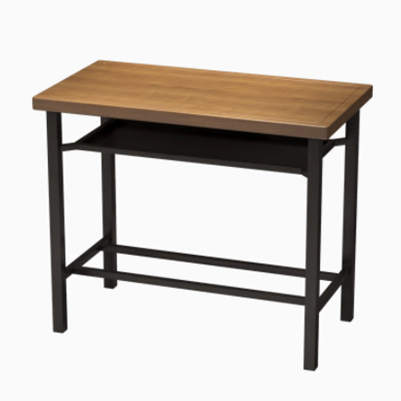 Ensemble de Table de Bar moderne 1/2/5 pièces, Table de comptoir en bois de pin avec tabourets hauts