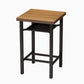 Ensemble de Table de Bar moderne 1/2/5 pièces, Table de comptoir en bois de pin avec tabourets hauts