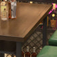 Ensemble de Table de Bar moderne 1/2/5 pièces, Table de comptoir en bois de pin avec tabourets hauts