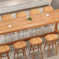 Modern Style Wood 1/6/11 Pieces Bar Table Set Rectangle Bar Table for Home Clearhalo 'Bar Furniture' 'furn' 'furn_home_bar_bar_sets' 'Furniture' 'Home Bars & Bar Sets' 'home_bar_bar_sets' 'Kitchen & Dining Furniture' 6652564