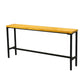 Modern Style Wood 1/2/5/9 Pieces Bar Table Set Rectangle Bar Table for Home Wood 78.7"L x 23.6"W Clearhalo 'Bar Furniture' 'furn' 'furn_home_bar_bar_sets' 'Furniture' 'Home Bars & Bar Sets' 'home_bar_bar_sets' 'Kitchen & Dining Furniture' 6652598